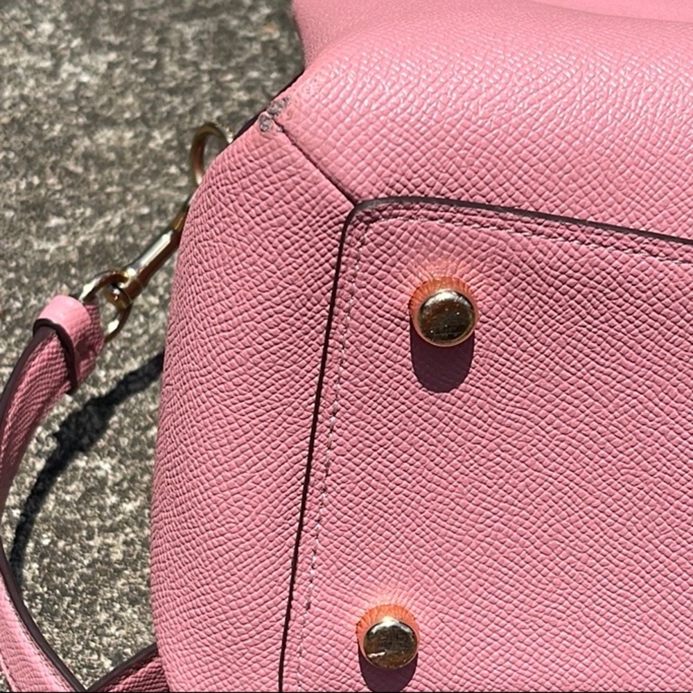 SOLD on eBay!! Coach Lillie Carryall 91493 in Bubblegum Pink - Picture 9 of 11